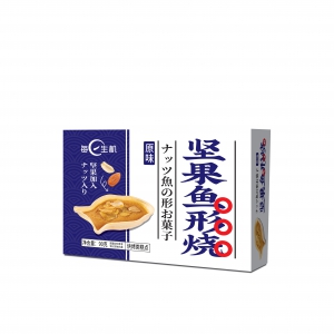 90g堅(jiān)果魚(yú)形燒
